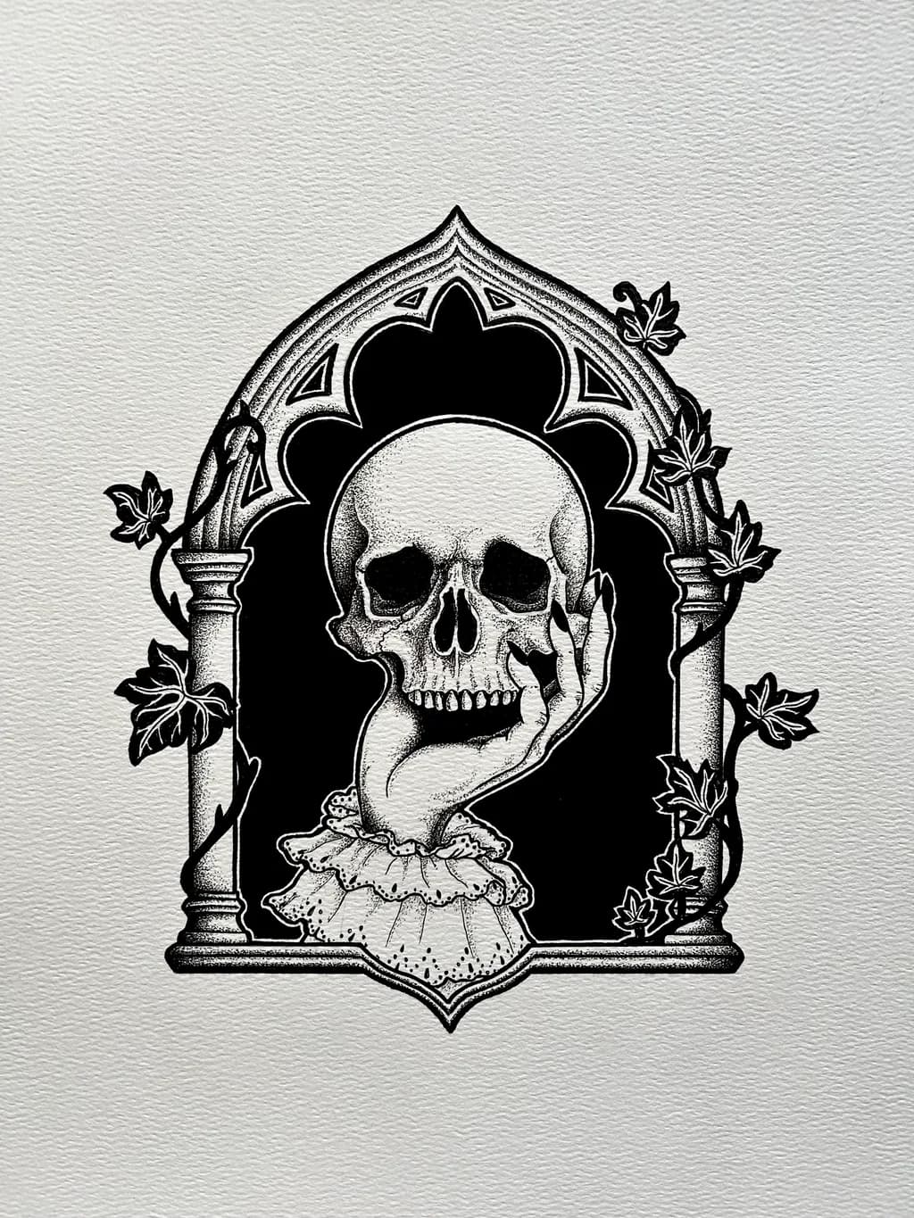 Gothic Skull Arch