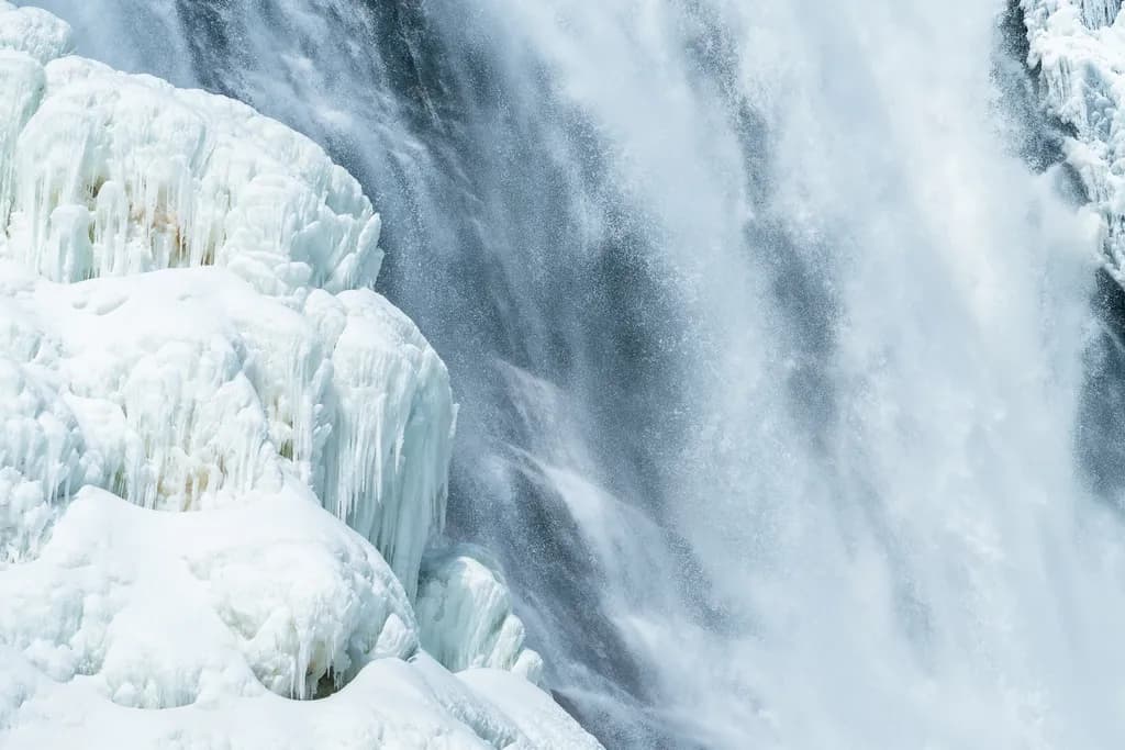 Montmorency Falls Freeze