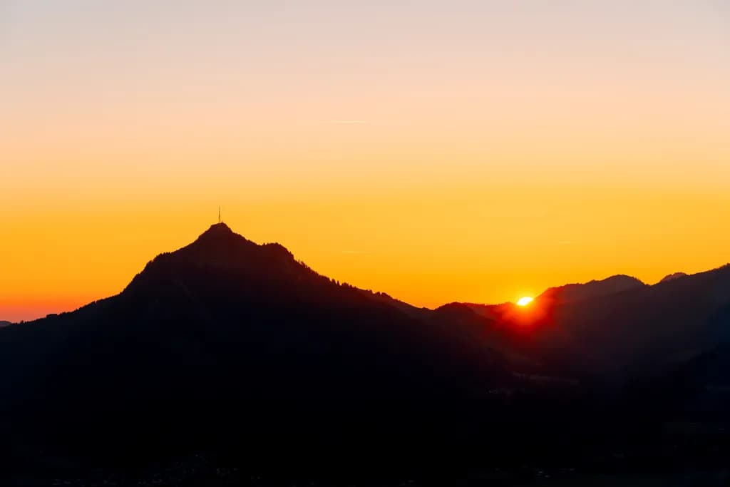Ofterschwanger Horn Sunrise