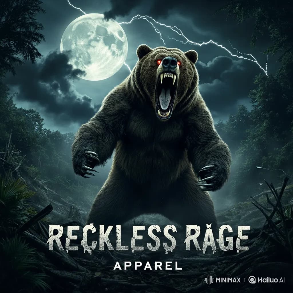 Fury of the Night: Reckless Rage Bear Apparel