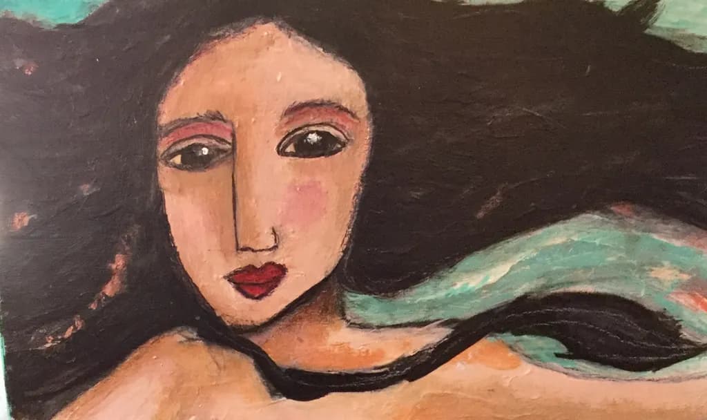 Abstract Woman Portrait