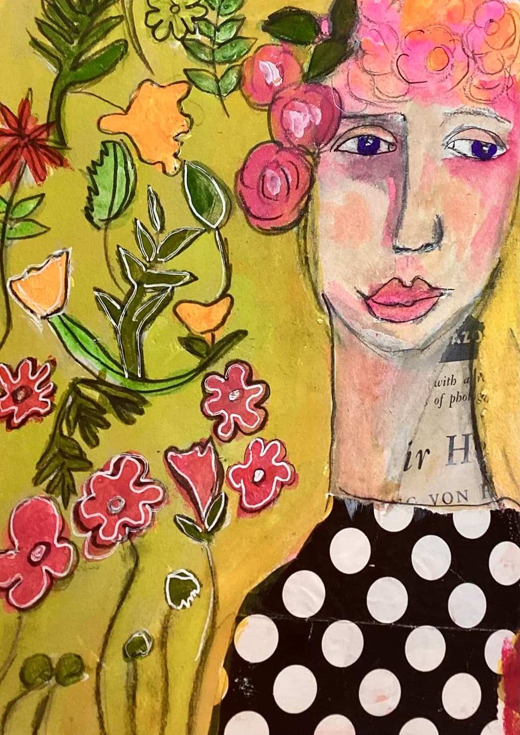 Floral Contemplation