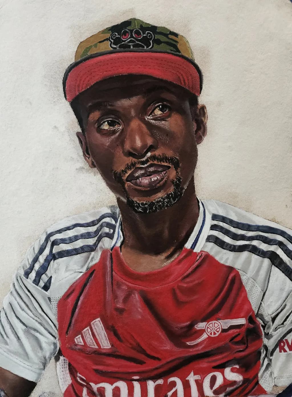 Vibrant Expressions: A Portrait of Passion and Identity