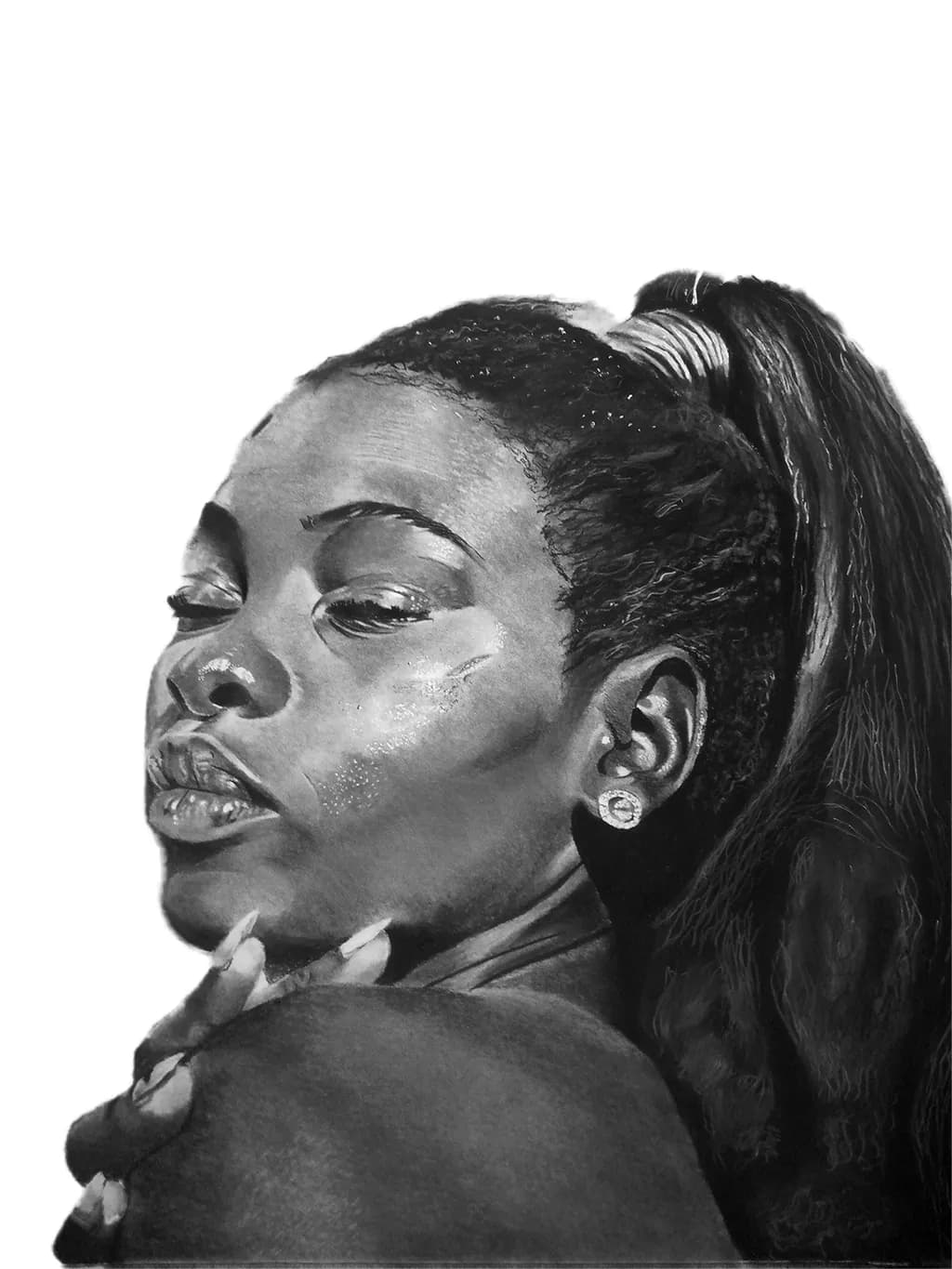 Ethereal Elegance: A Captivating Portrait of Strength and Beauty