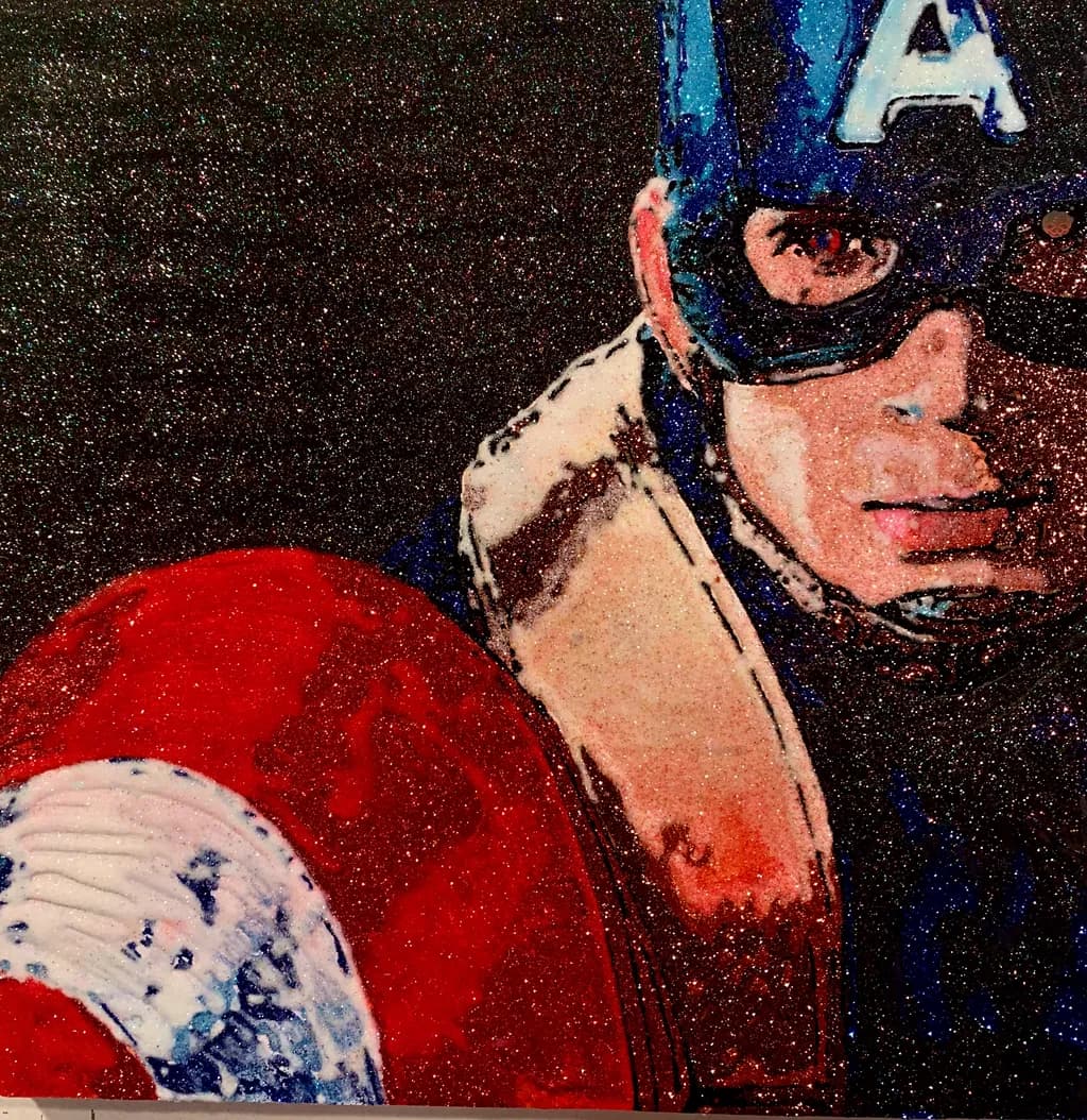 Heroic Resilience: A Captivating Portrait of Valor and Strength