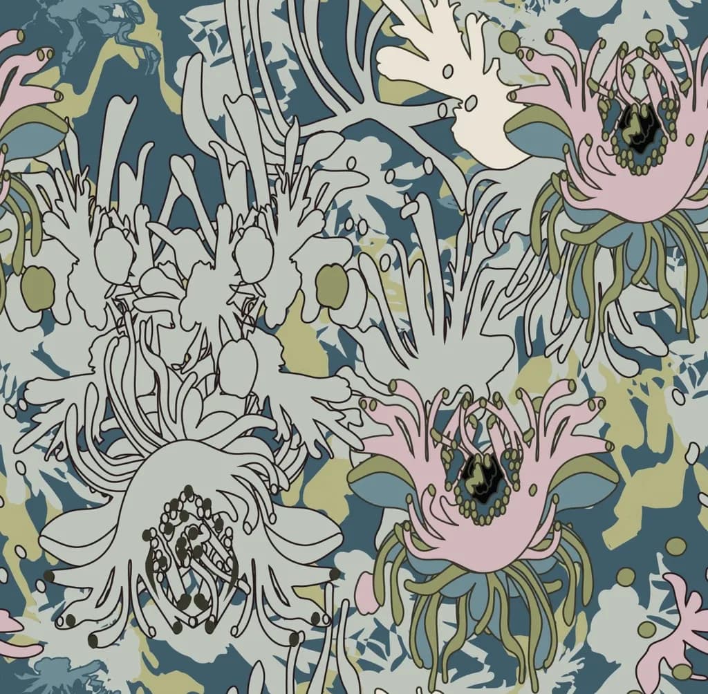 Whimsical Blooms: A Dance of Color and Form in Nature's Embrace
