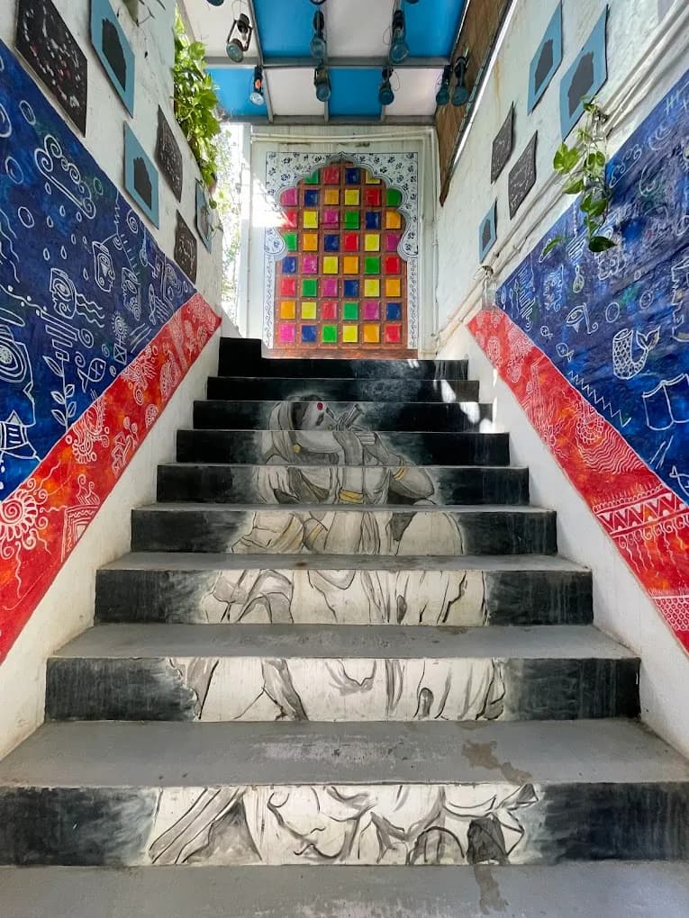 Stairway to Serenity: A Journey Through Artistic Expression and Cultural Heritage