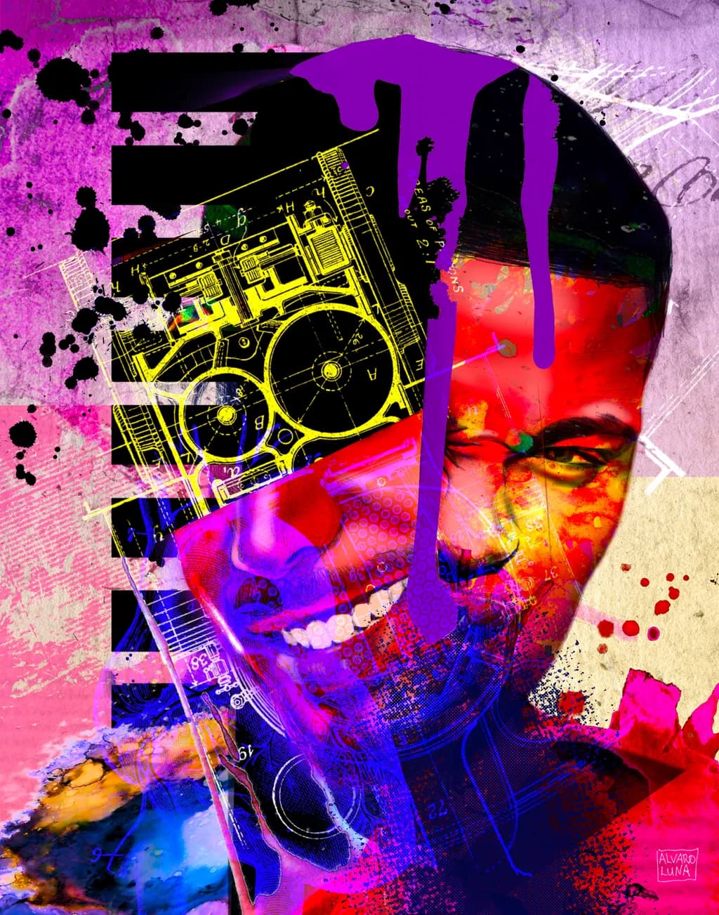 Vibrant Expressions: The Fusion of Technology and Emotion in Abstract Art