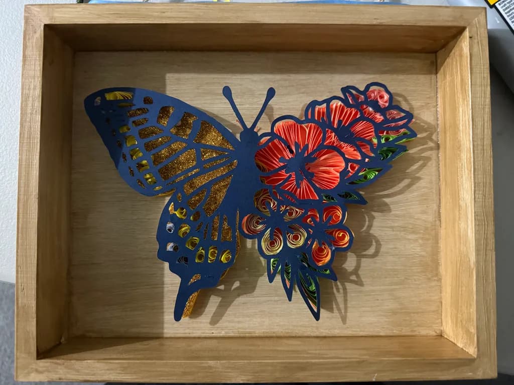 Whimsical Butterfly Blooms: A Vibrant Fusion of Nature and Artistry