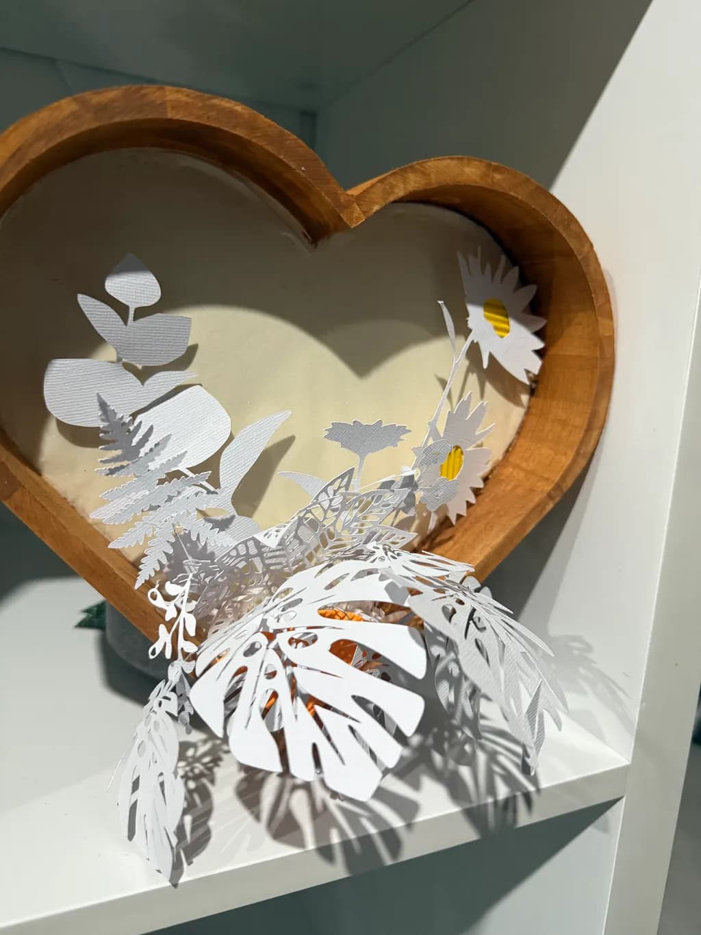 Whispers of Nature: A Heartfelt Embrace of Paper and Wood