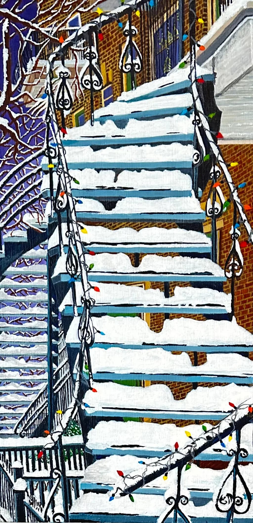 Snowy Steps
