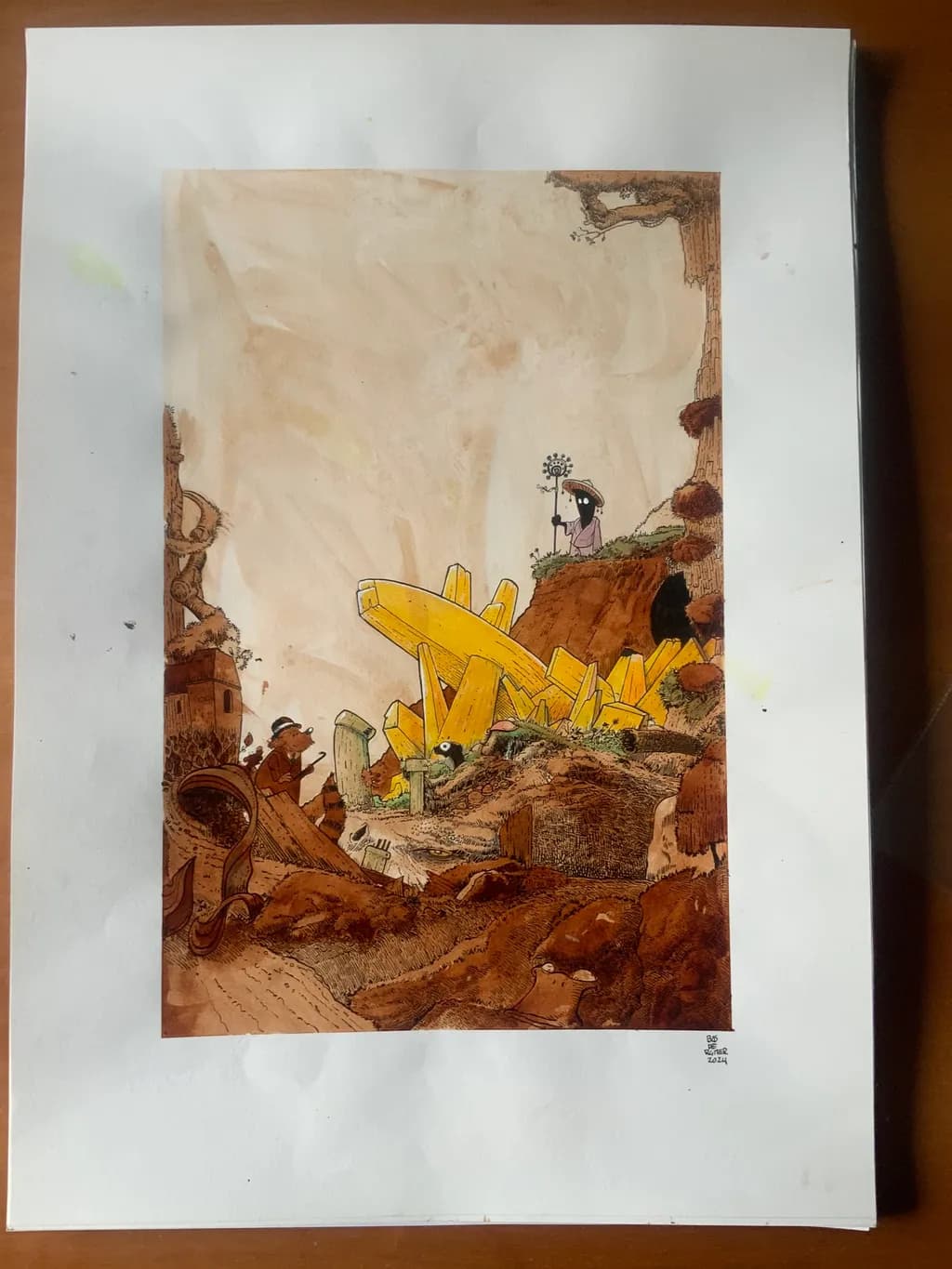 Whimsical Exploration of a Forgotten Landscape: A Journey Through Fantasy and Imagination