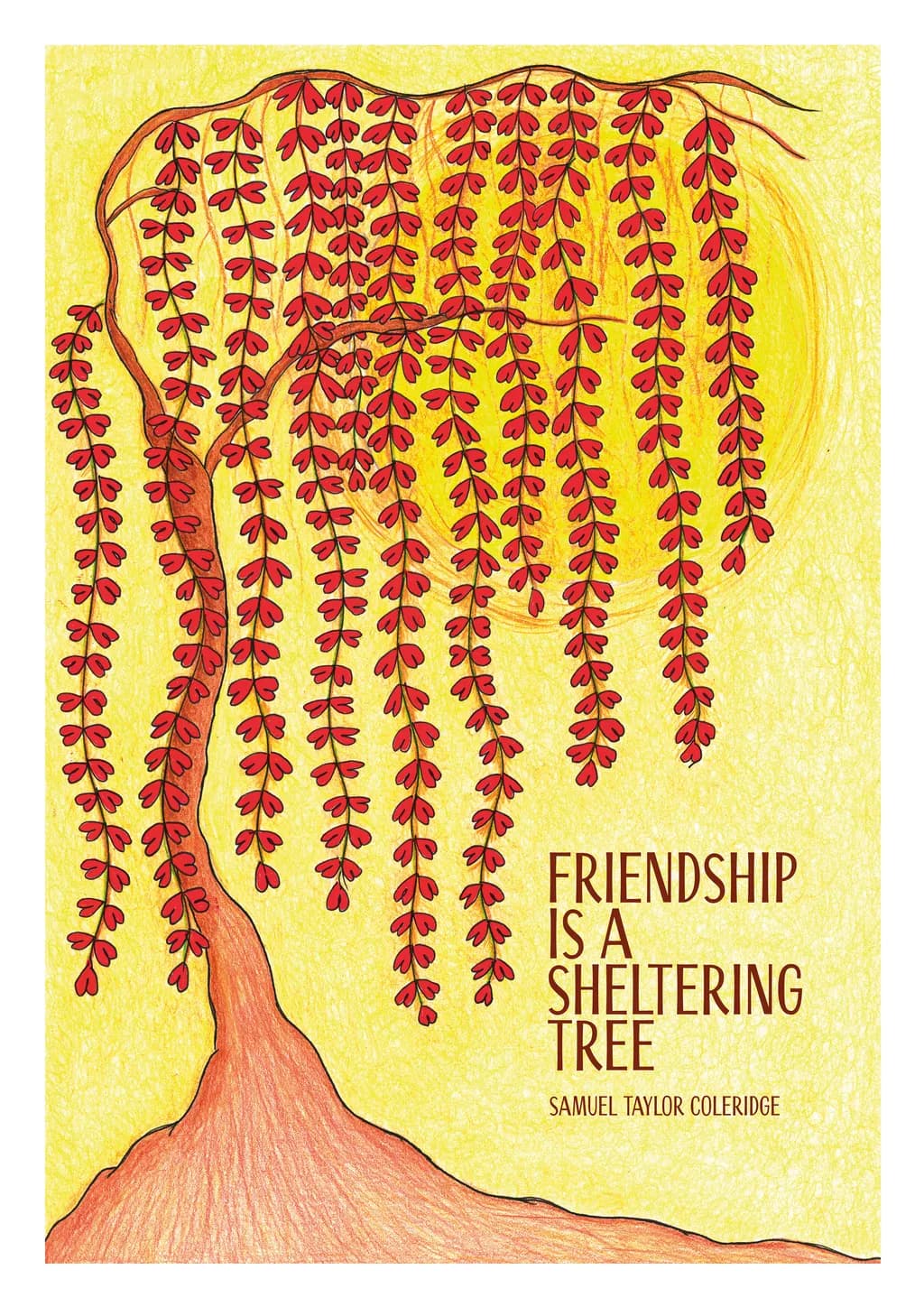 Whispers of Friendship: The Sheltering Tree in Warm Embrace