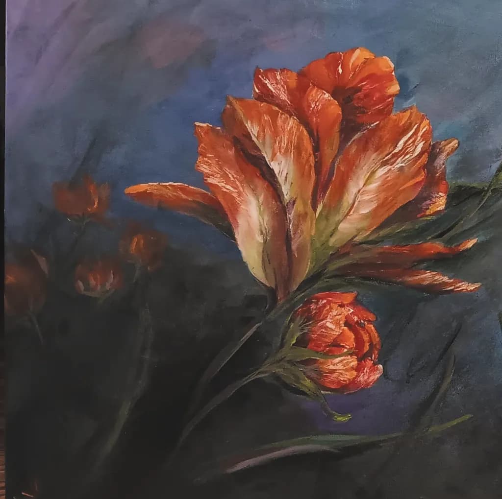 Red Flower Bloom