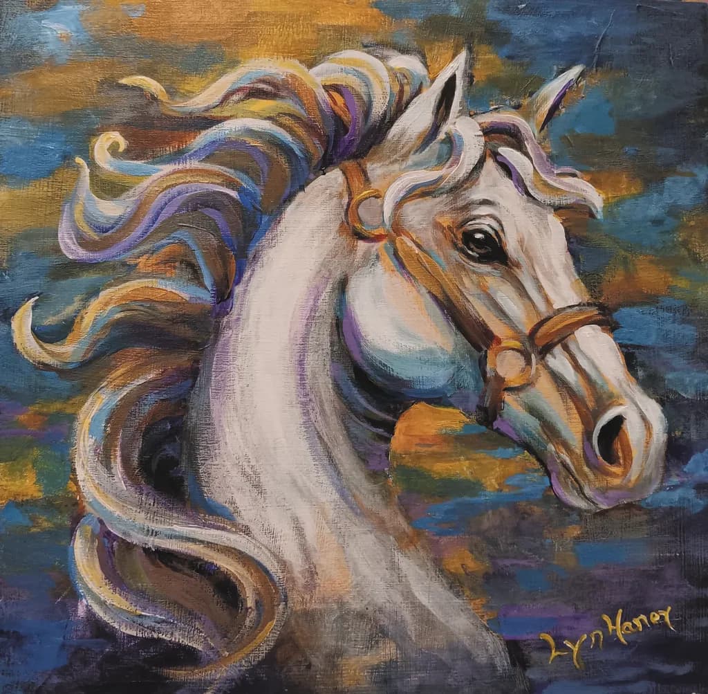 Flowing Horse Mane