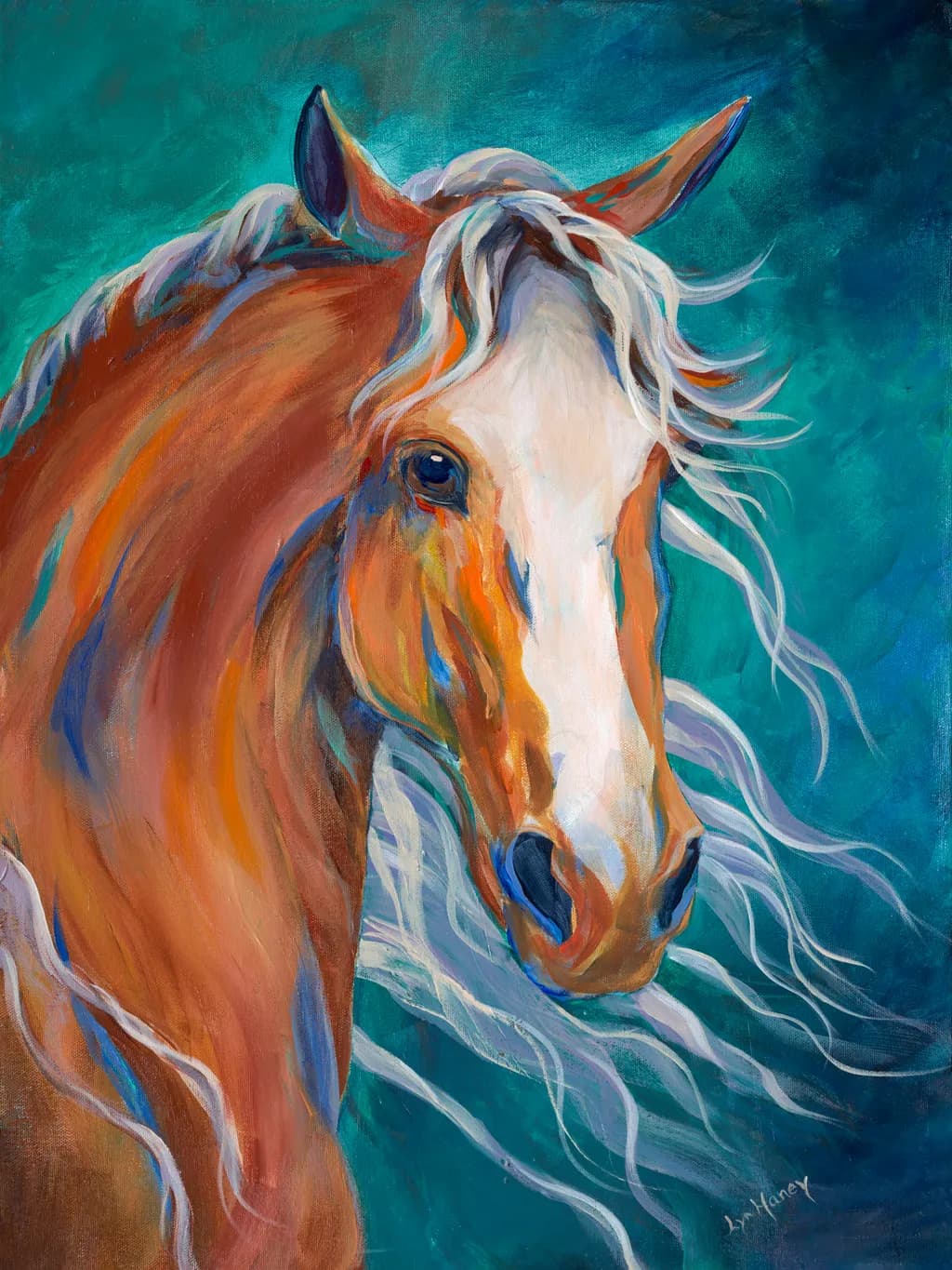 Flowing Horse Mane