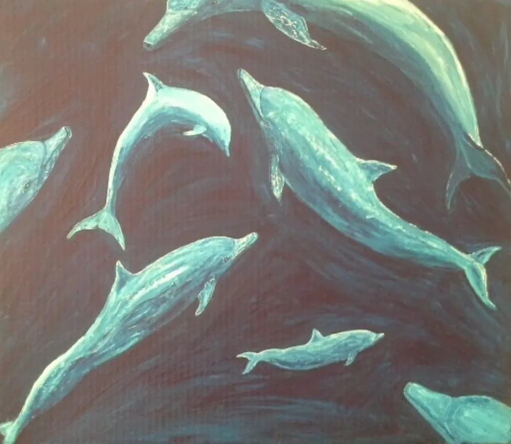 Dancing in the Deep: A Serene Encounter with Dolphins