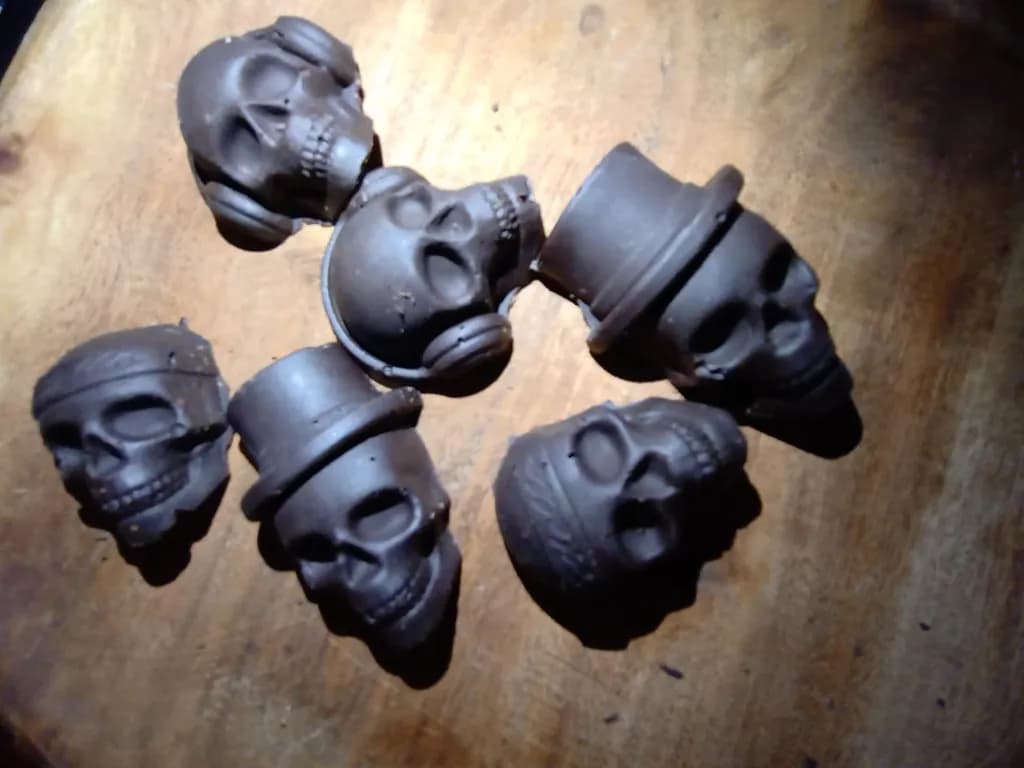 Charming Chocolate Skull Delights: A Whimsical Treat for the Bold and Adventurous