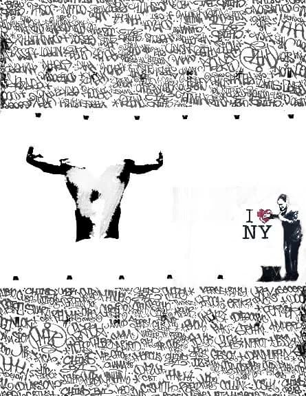 Urban Strength: A Bold Expression of Love and Identity in Graffiti Art