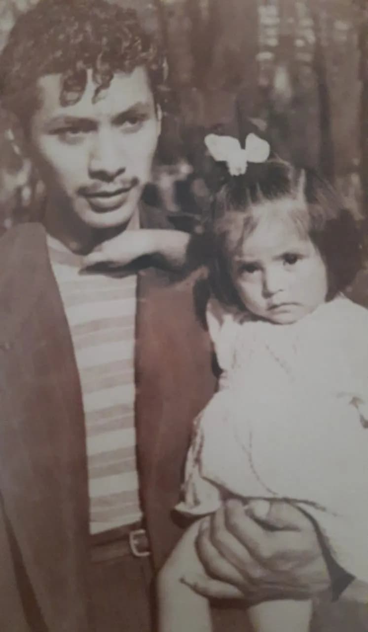 Timeless Bond: A Father and Daughter's Silent Connection