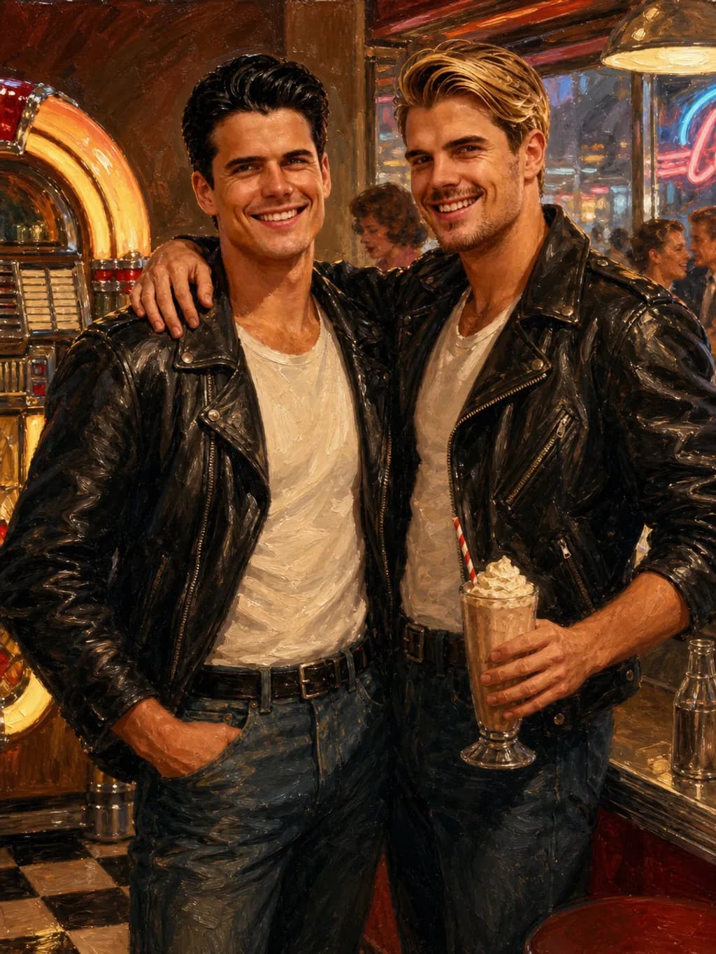 Leather Jackets and Milkshakes