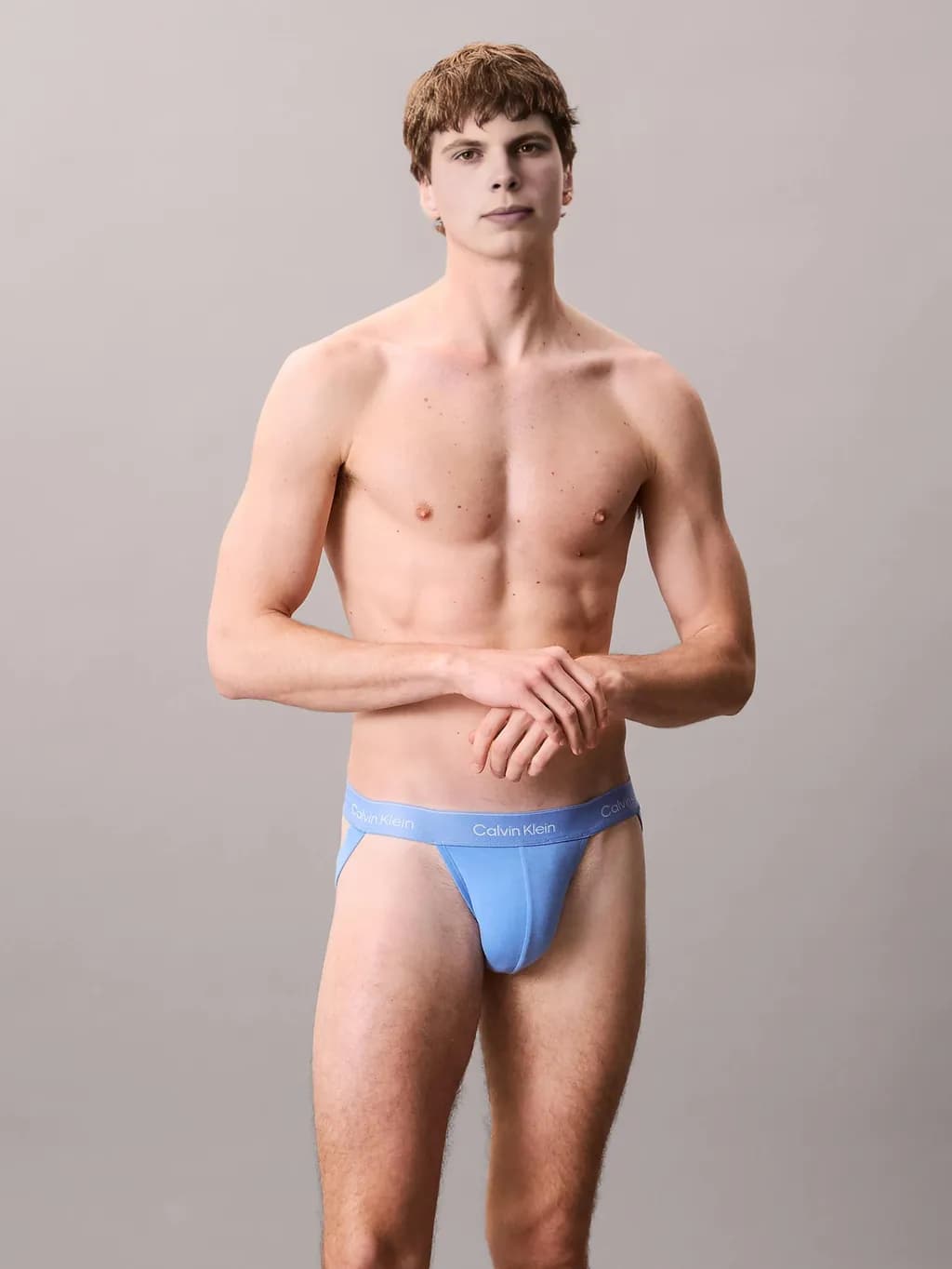 Blue Horizon: A Modern Take on Minimalist Underwear Elegance