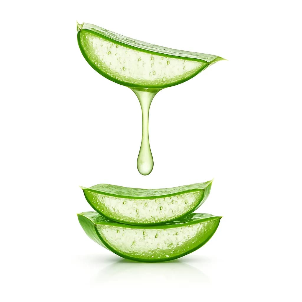 Aloe Essence: Nature's Moisture Drop in Green Harmony