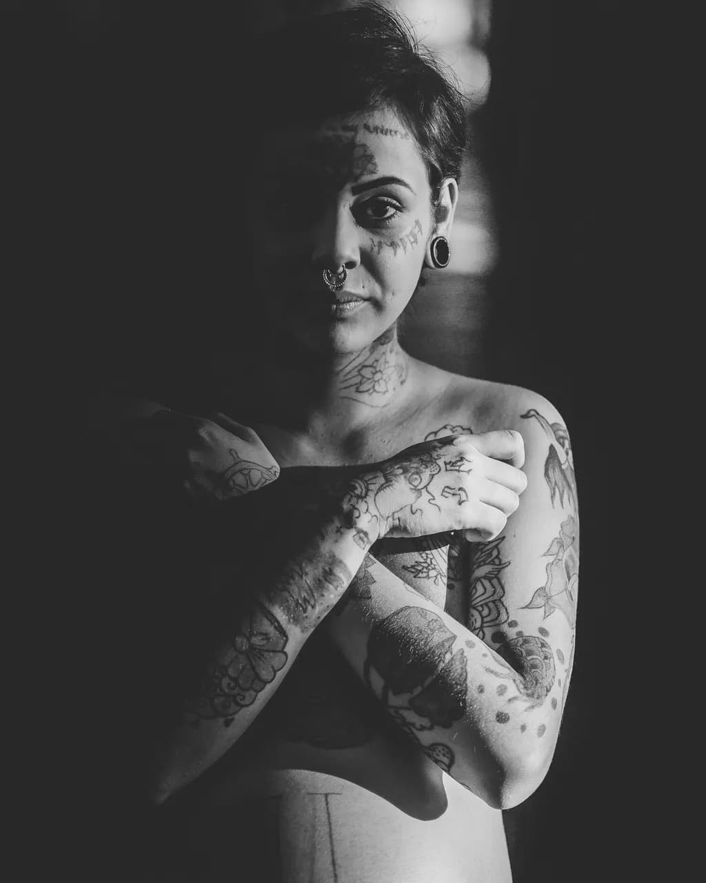 Embracing Shadows: A Journey Through Ink and Identity