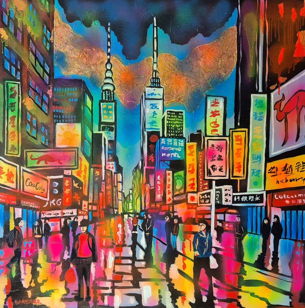 Urbanization Nightscape