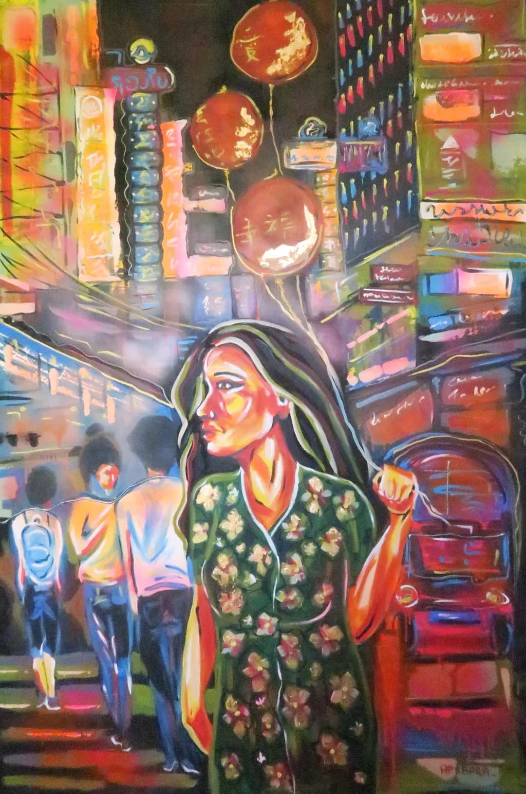 Urban Whispers: A Journey Through Neon Dreams