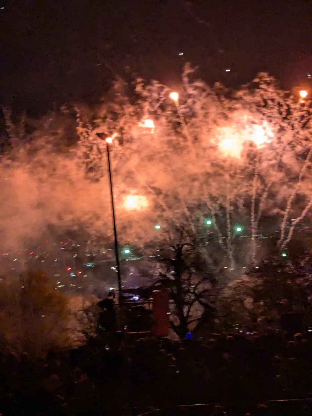 Nighttime Explosions