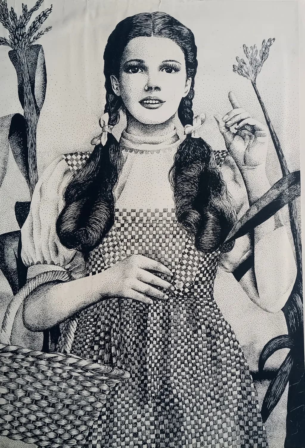 Whimsical Dreams: A Portrait of Innocence and Nature's Embrace