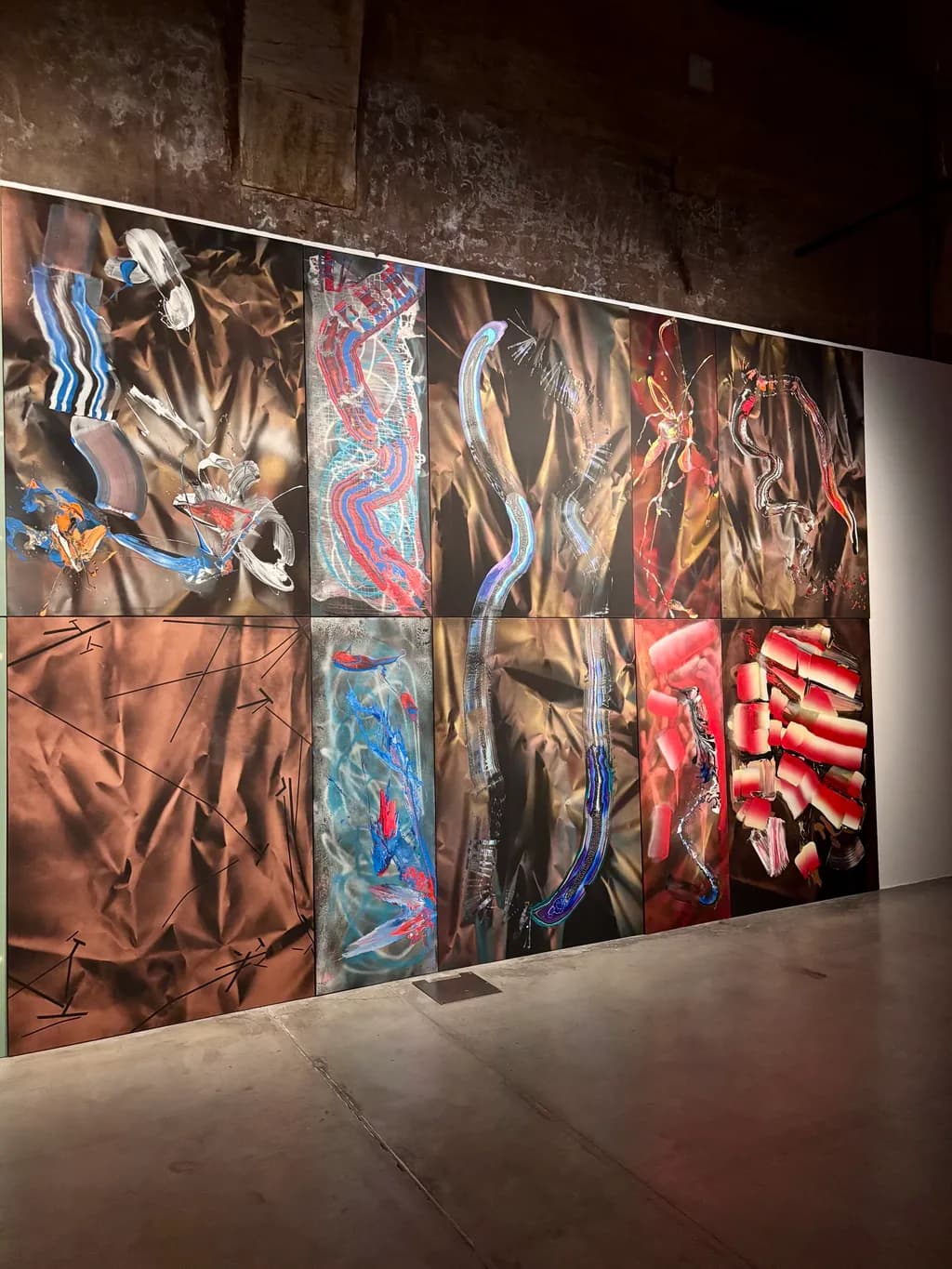 Vibrant Echoes: A Tapestry of Color and Form in Abstract Expressionism
