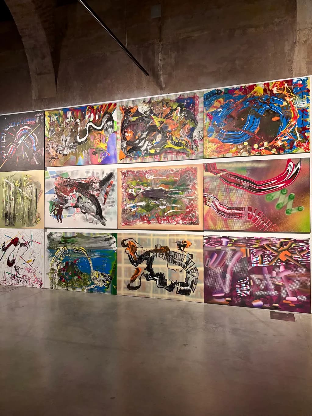 Vibrant Expressions: A Kaleidoscope of Abstract Artistry in Colorful Harmony