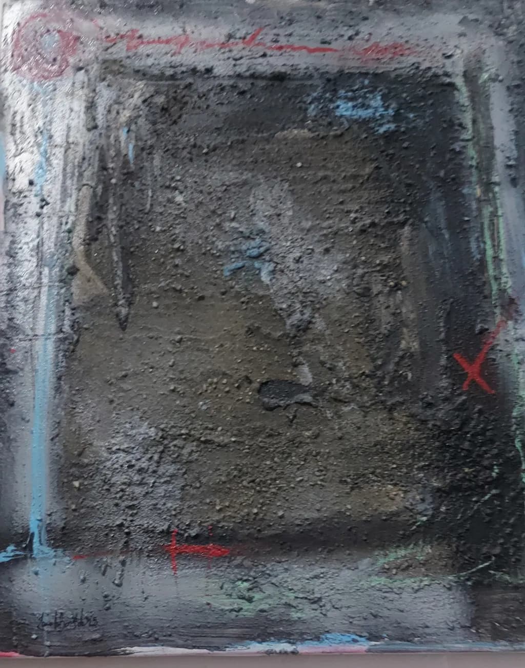 Whispers of the Abyss: An Expressive Journey Through Dark Textures and Layers