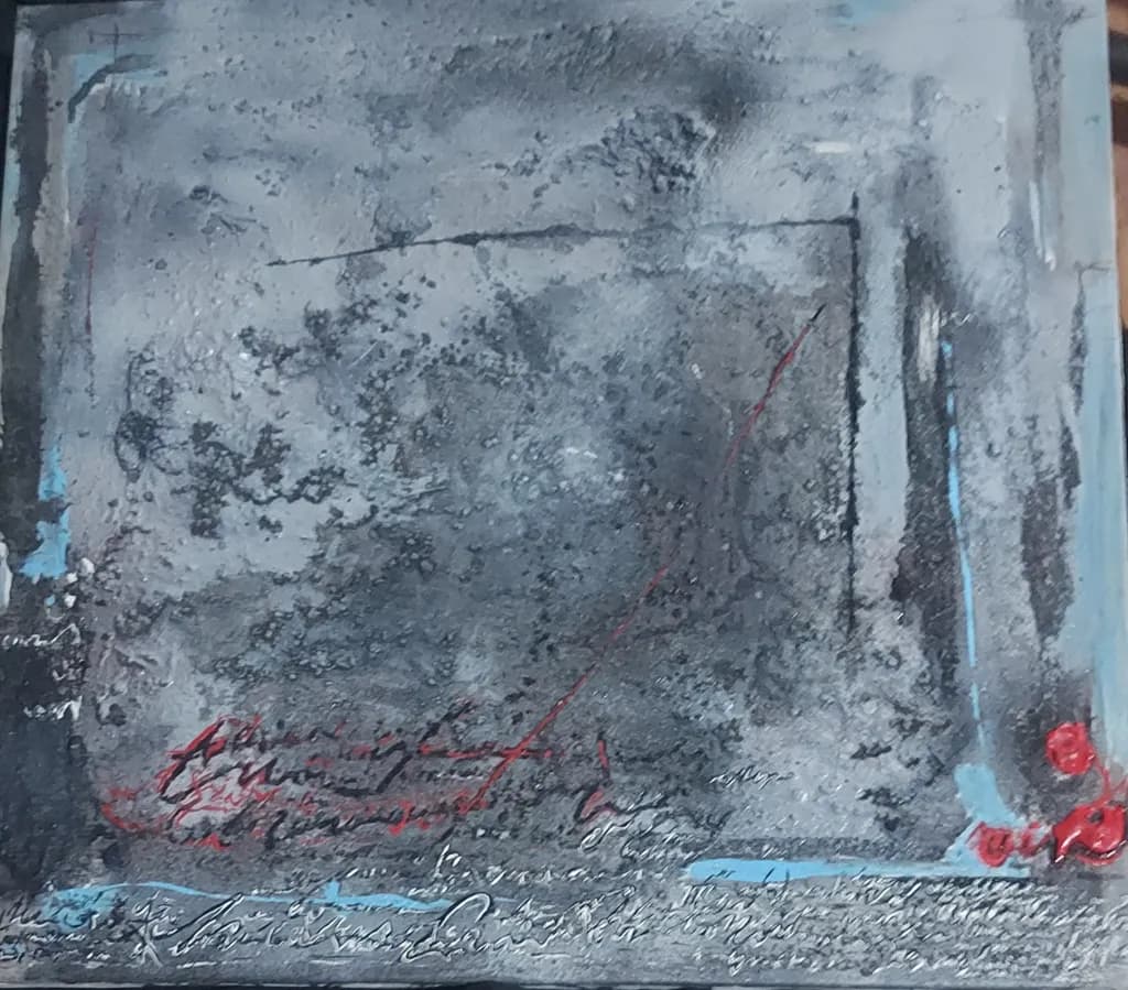 Whispers of Abstraction: A Journey Through Texture and Emotion