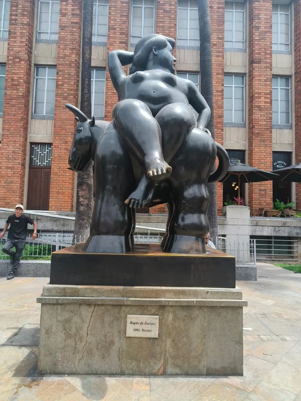 Embracing the Essence: A Bronze Tribute to Myth and Form