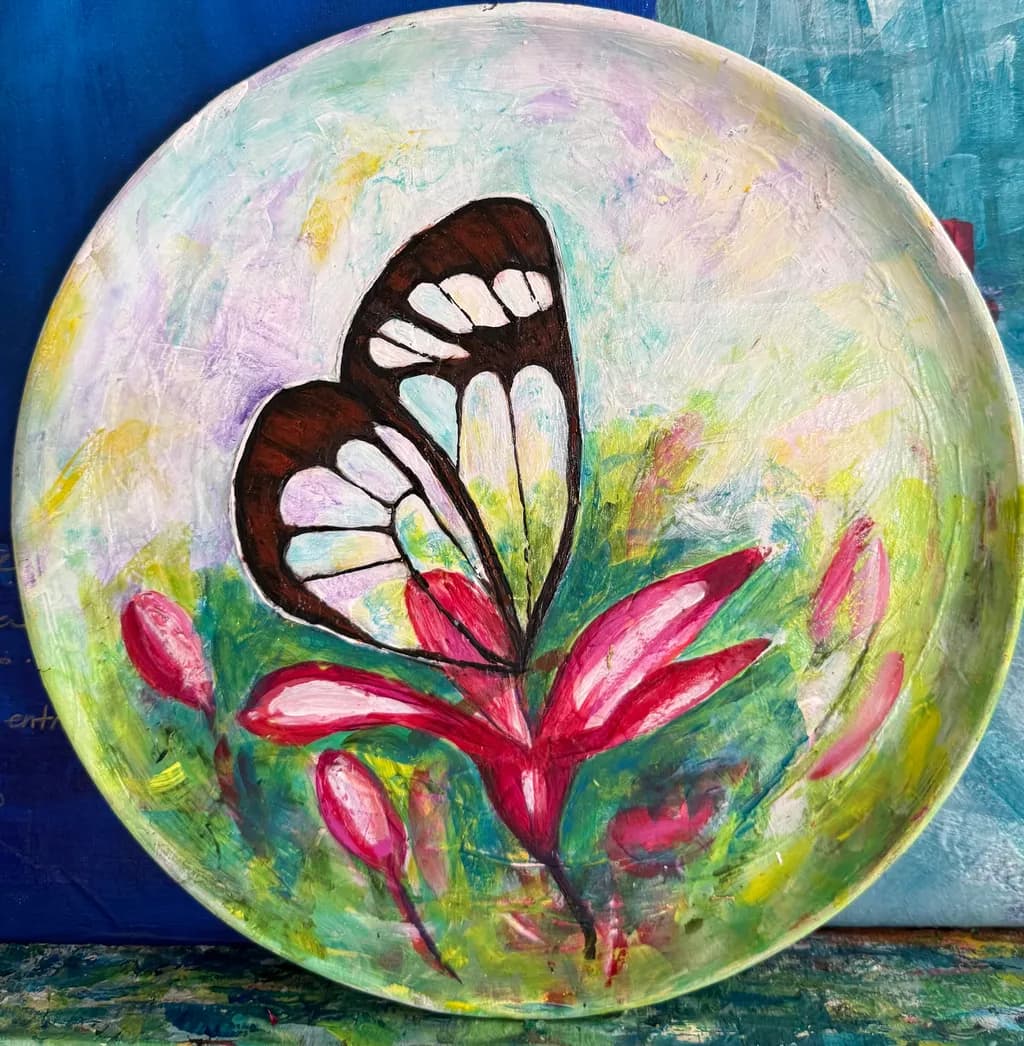 Whimsical Butterfly Dance Among Vibrant Blooms: A Colorful Nature Escape