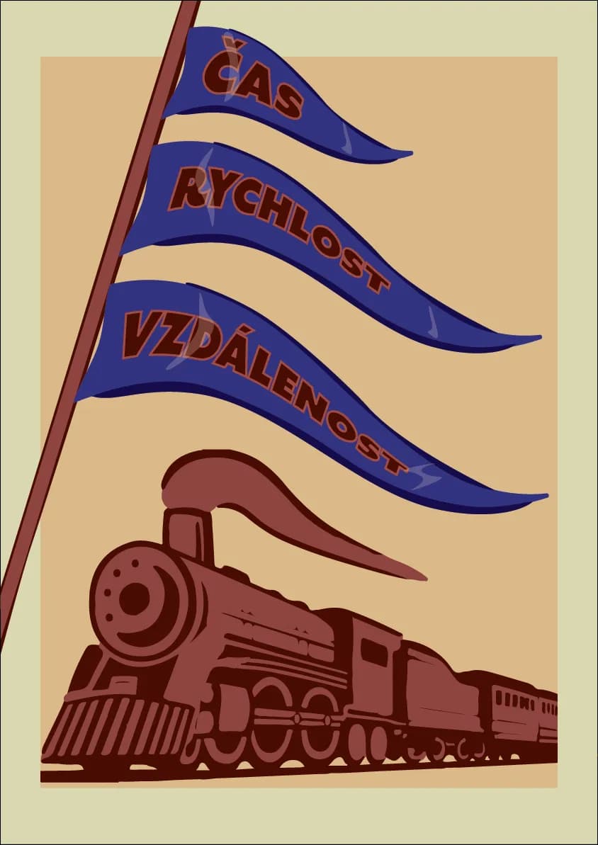 Journey Through Time: The Art of Speed and Distance in Vintage Train Design