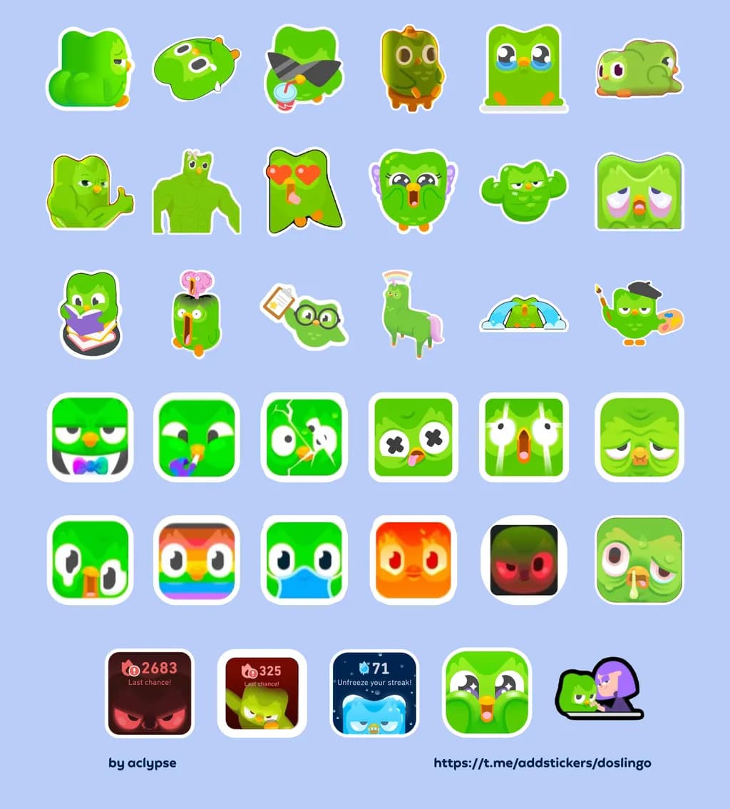 Whimsical Green Characters: A Playful Journey Through Emotions and Expressions