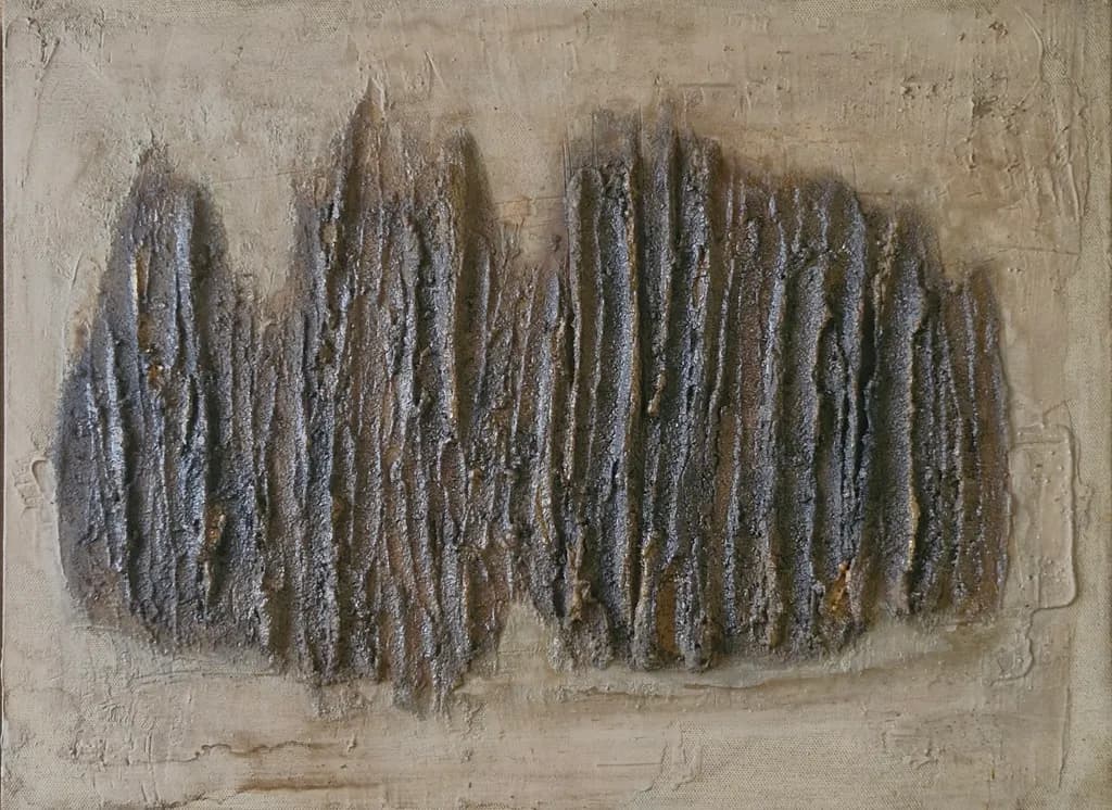 Textured Monochrome Harmony: An Organic Exploration of Dimensionality in Earthy Tones