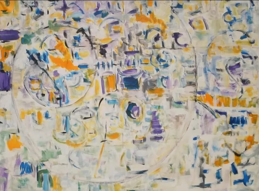 Whispers of Color: An Abstract Journey Through Light and Form