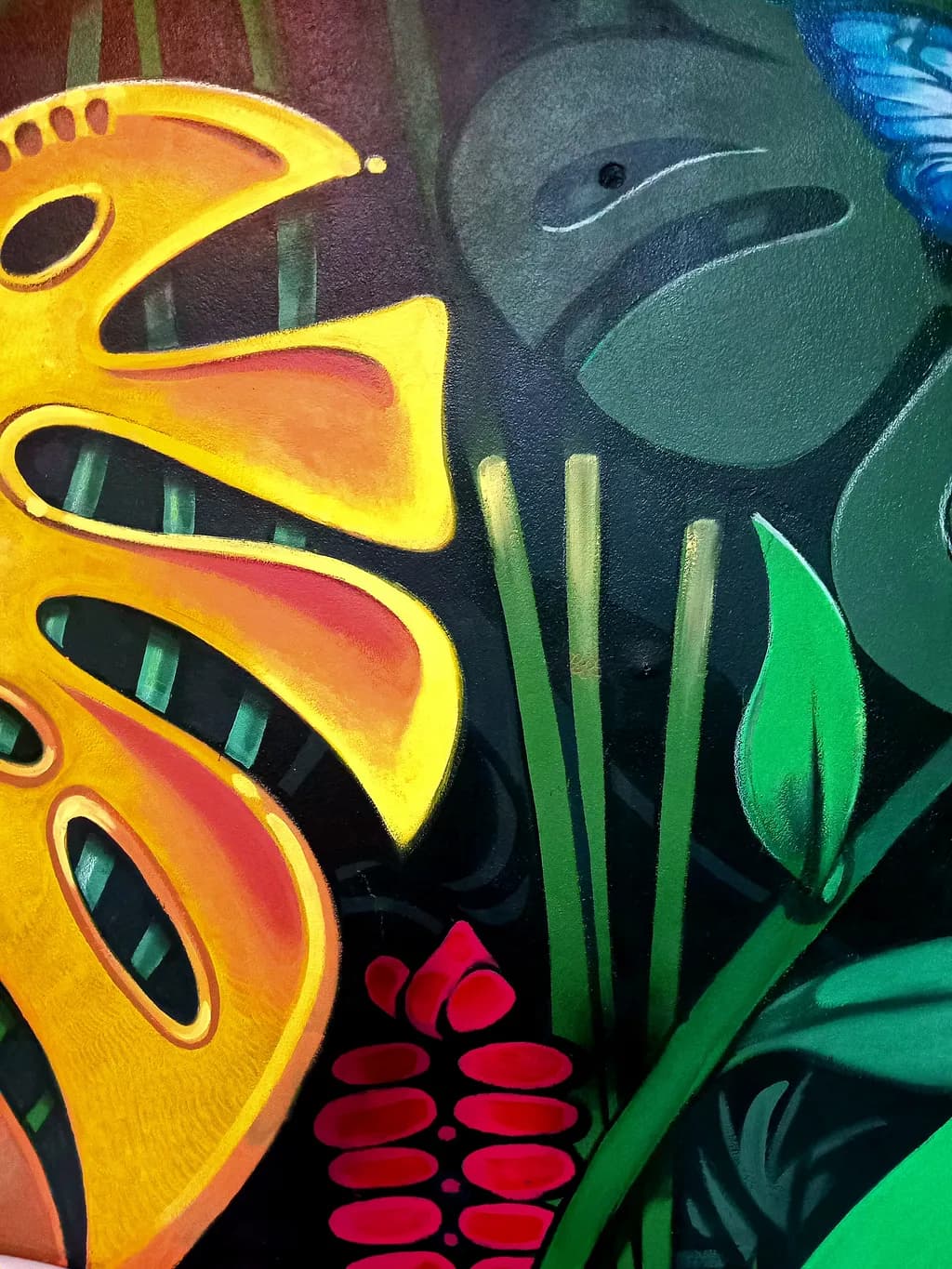 Vibrant Whispers of Nature: An Abstract Floral Journey