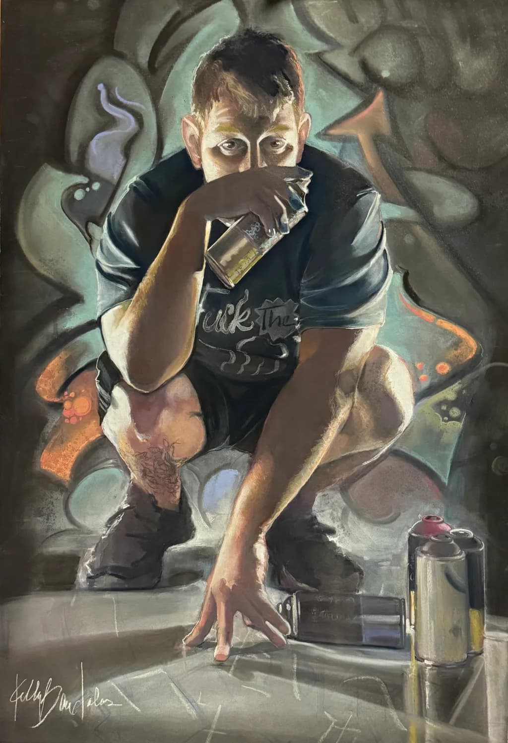 Urban Expression: The Art of Graffiti in Motion