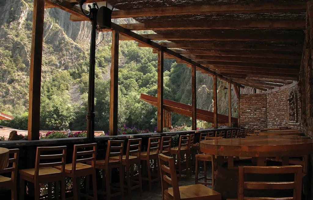 Rustic Terrace View