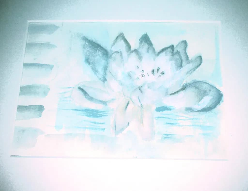 Lotus Flower Watercolor