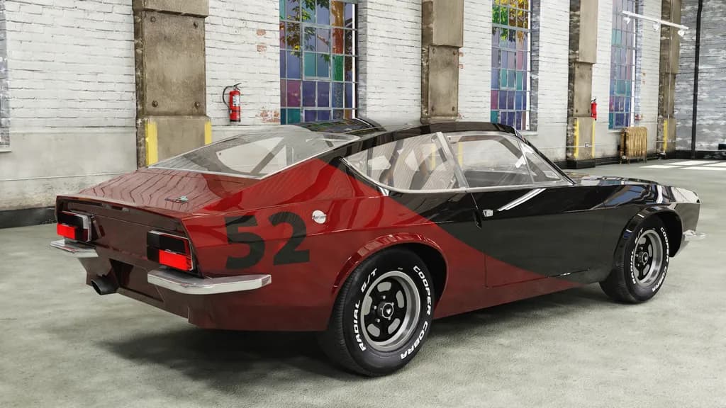 Vintage Racing Spirit: The Bold Elegance of the Classic 52 Sports Car