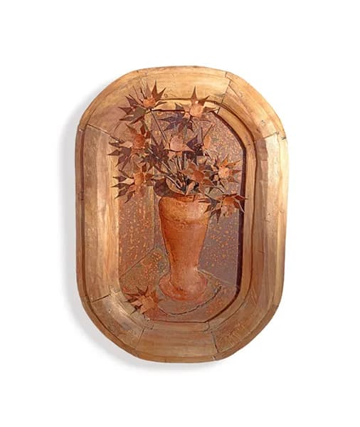 Whispers of Autumn: A Rustic Floral Embrace in Earthy Tones