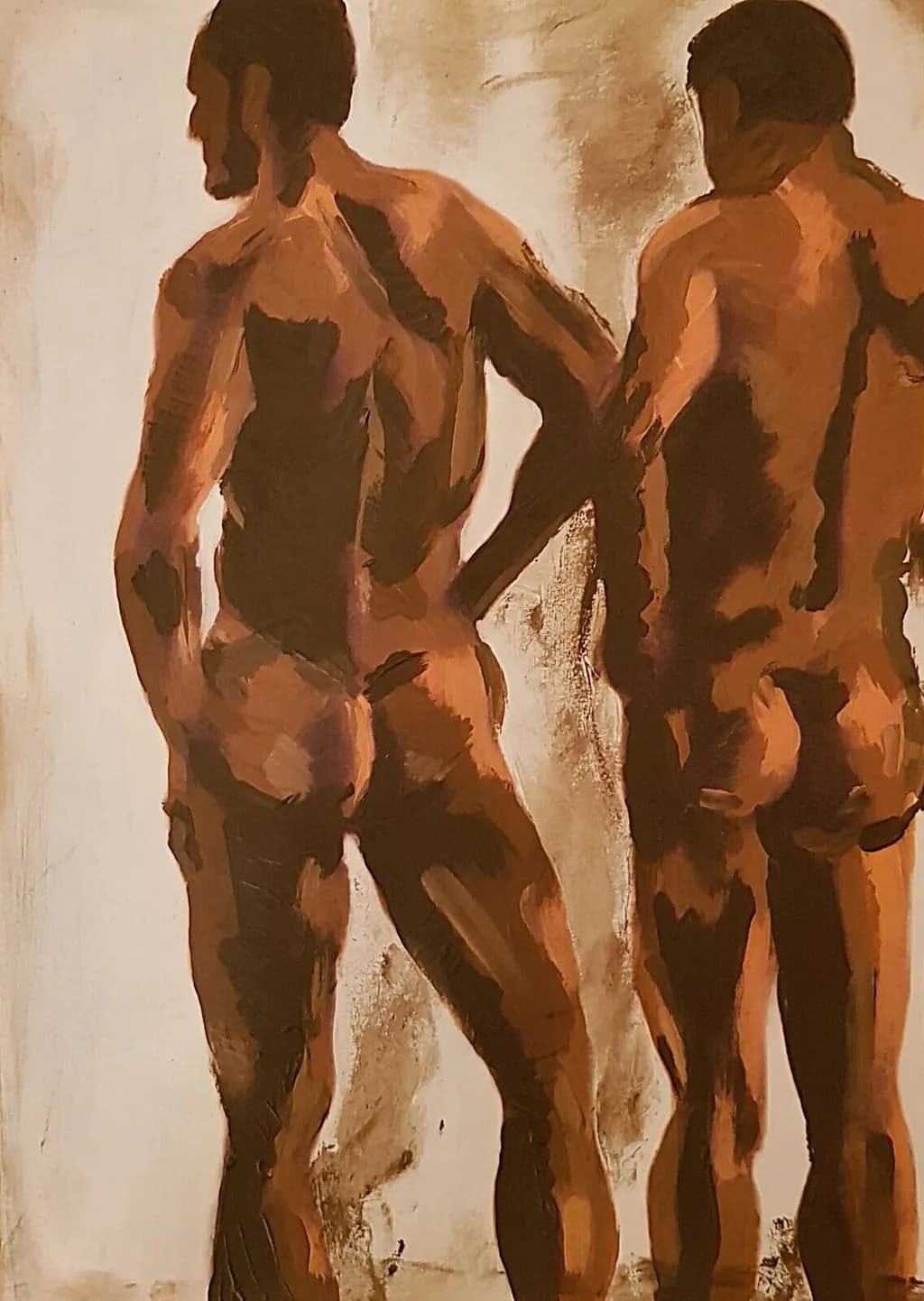 Ethereal Embrace: The Beauty of Human Form in Earthy Tones