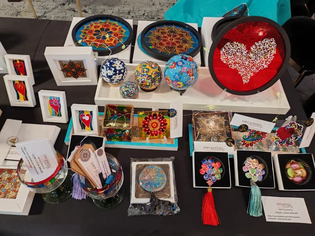 Intricate Heart Mosaic
